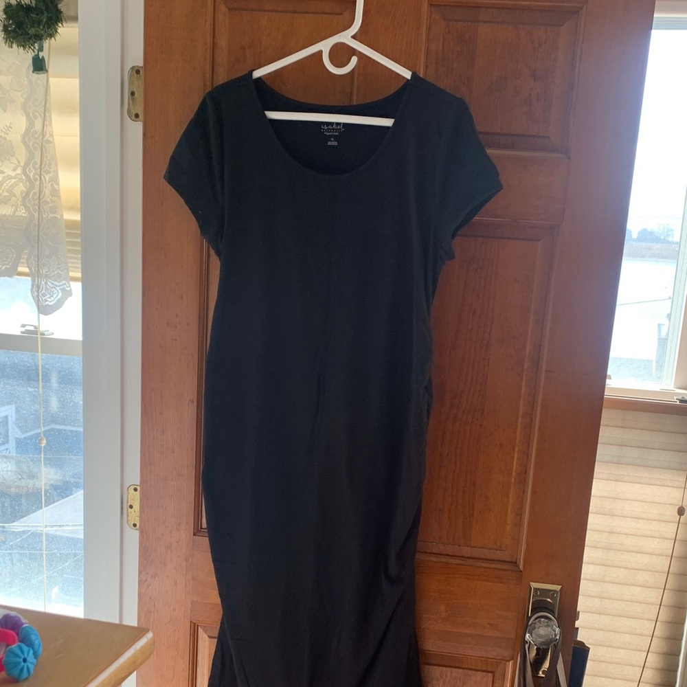 Isabel Maternity by Ingrid & Isabel Black Maxi Dress
